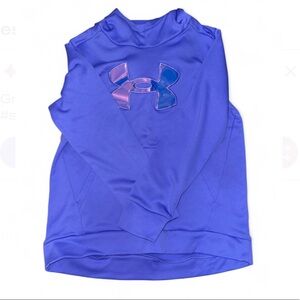 UA youth purple hoodie size L